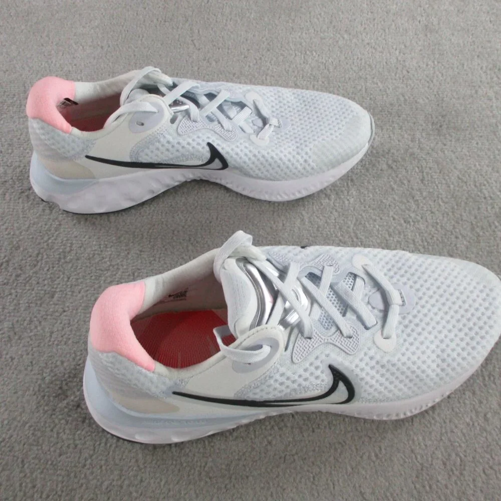 Nike Renew 2 Running Sneakers Womens 11 Blue Football Grey Pink CU3505 101 - Picture 4 of 6